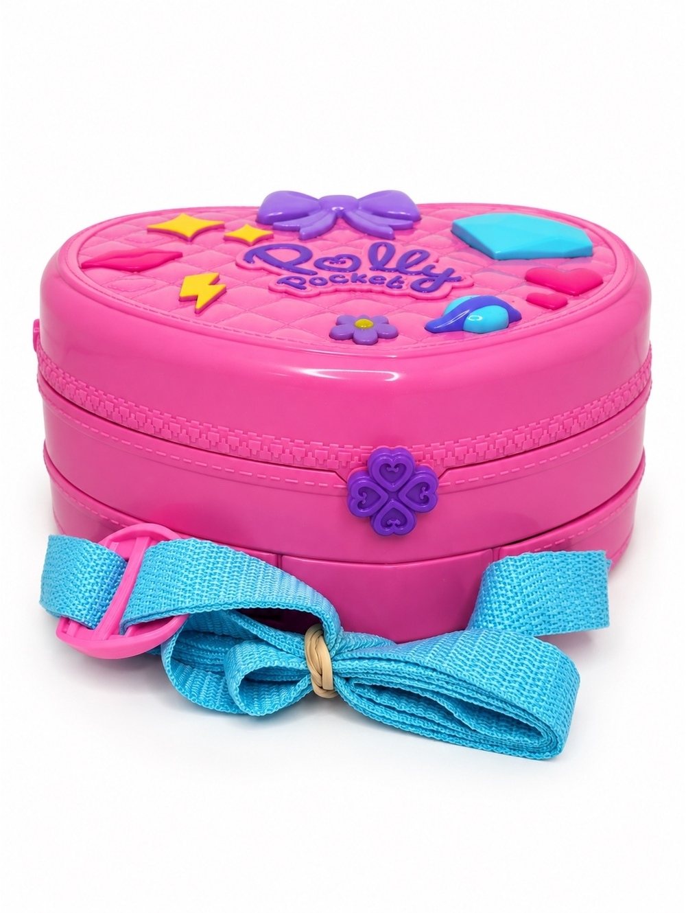 Polly Pocket Tiny Is Mighty Theme Park Backpack Heart Playset 2019 Mattel